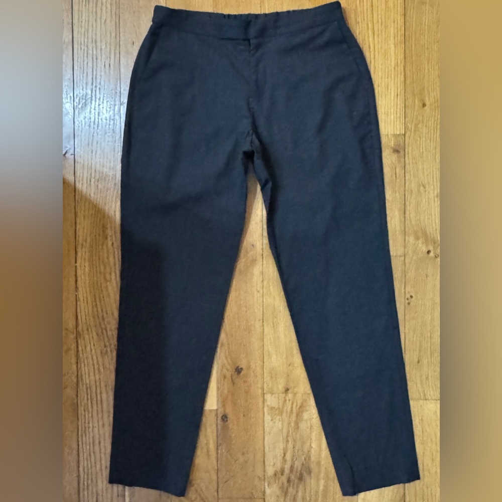 TOMORROWLAND JAPAN Flat Front Wool Dress Pants Slacks Gray Large